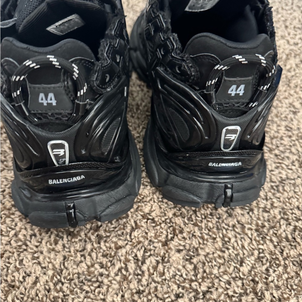 Balenciaga Black Athletic Shoes